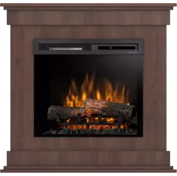 Elektrický krb Lenox 23 tmavý dub