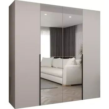 Předsíňová stěna Skříň Alicante II 200 kašmír/černá