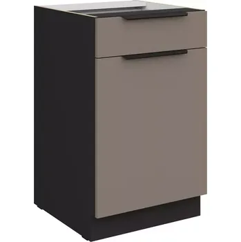 Kuchyňská skříňka Aria TA/BL Anti Fingerprint 50d 1f 1s Bb