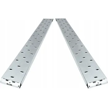 Nakládací rampa pro vozidlo Nájezdy UNITRAILER ocelové nájezdové rampy pro přívěs, plato, 250 cm, 1500 kg