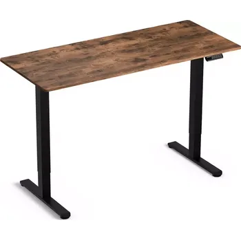 Počítačový stůl Psací stůl LV1714 Control Lite140 černý/rustikální