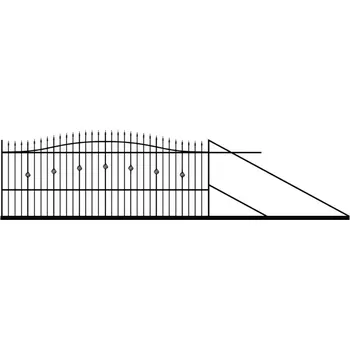 Plot BRÁNA POSUVNA MARIKA - PRAVÁ 130-150 X 400 CM