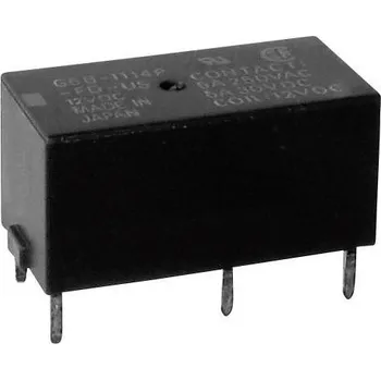 Cívka Omron G6B-2214P-US 5 VDC, G6B-2214P-US 5 VDC relé do DPS, monostabilní, 1 cívka, 125 V/DC, 380 V/AC, 5 A, 1 ks