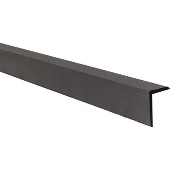 Terasové prkno Rohová lišta Mercado Optimum Antracit 50x30x2200 mm