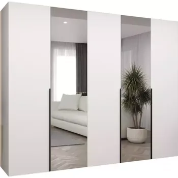 Předsíňová stěna Skříň Alicante II 250 bílá/černá