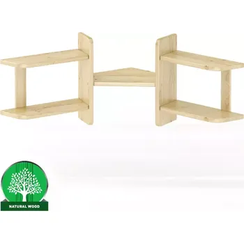 Předsíňová stěna Policka Borovice Pk131-77x40x77 Natura