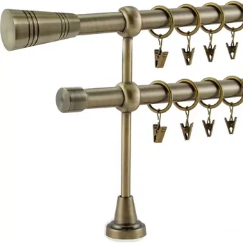 Garnýž Garnýž dvouřadá 240 cm Tubo Fi 19 antické zlato