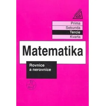 Slovník Matematika Rovnice a nerovnice - Jiří Herman
