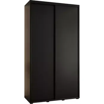 Předsíňová stěna Skříň 45 Canaris 1 140 černá/černá