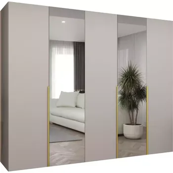 Předsíňová stěna Skříň Alicante II 250 kašmír/zlatá