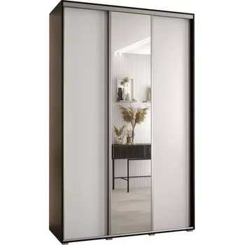 Předsíňová stěna Skříň 45 Canaris 3 160 černá/bílá/silver