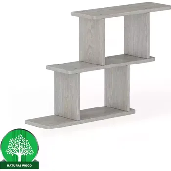 Obývací stěna Polička borovice PK105-90x58x20 grey