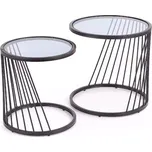 Konferenční stolek Antilla kouřový/černá