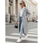 Dámský kabát oversize MANTOVA dlouhý NY0738 Barva: Světle Šedá, Velikost: ONE SIZE