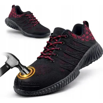 Pracovní obuv LEHKÉ pracovní POLOBOTKY s ocelovou tužinkou, OCHRANNÉ BOZP, sportovní styl SB 45