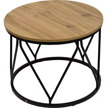 Obývací stěna Konferenční stolek PMC-CT2519 přírodní/černá