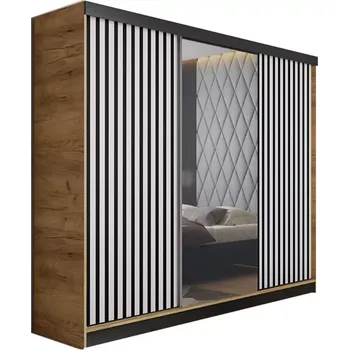 Ložnicová sestava Skříň Malani 200 L Craft / Přední Bílý