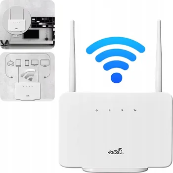 DOMÁCÍ 4G LTE WIFI ROUTER AŽ 300 MB/S PRO DOMÁCNOST I KANCELÁŘ