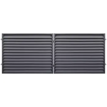 Plot BRÁNA DVOUKŘÍDLÁ VESELA 150 X 400 CM