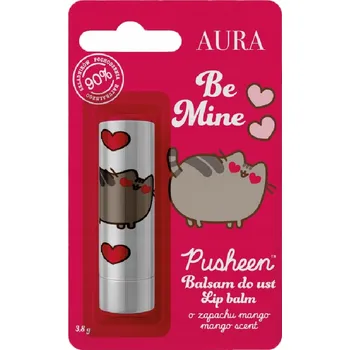 Přípravek na rty Pusheen Balzám na rty Mango 3.8g - Valentýnská edice