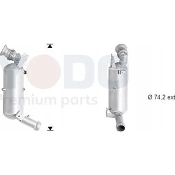 Filtr pevných částic Oyodo 20N0111-OYO Filtr pevných částic / DPF filtr, výfukový systém