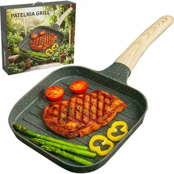 Pánev Pánev na smažení a Grilování s nepřilnavým povrchem, 18 cm, čtvercová, na maso