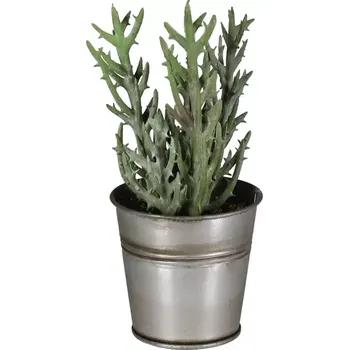 umělá květina Umělá květina v květináči sukulent 2 16cm