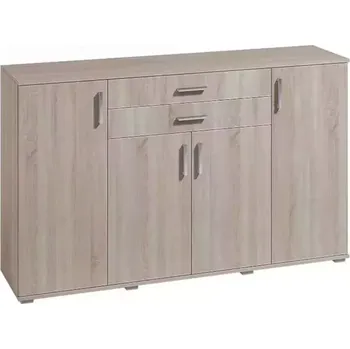 Kancelářská sestava Komoda Malmo 176cm Dub Sonoma