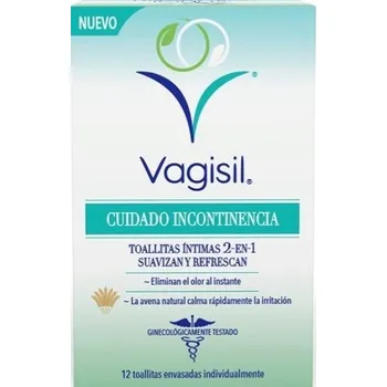 Intimní hygienický prostředek Vlhčené ubrousky pro intimní hygienu při inkontinenci Vagisil Incontinence Care Intimate Wipes