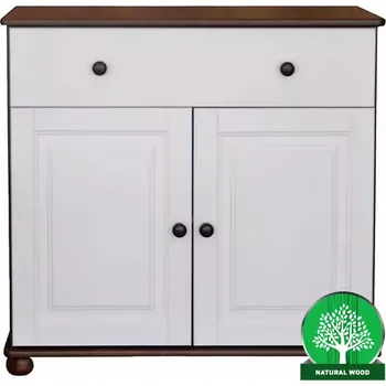 Ložnicová sestava Komoda 90cm Hnědá/Bílá