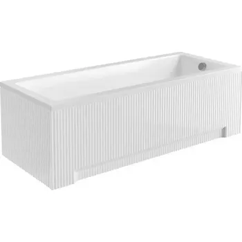 Panel k vaně Krycí panel vany Uni Rýhovaný 170 bílý