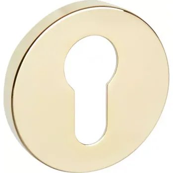Dveřní kování Štít R68F PZ zlatá PVD