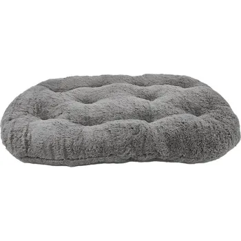 Polštář ovál flanel Ruby světle šedá 60 cm