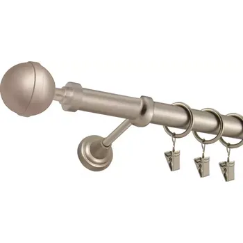 Garnýž Set satén 200 jednoduchý koule Fi 25