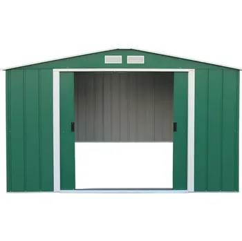 Zahradní domek Kovový zahradní domek 3627x3221x1961 zelený