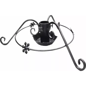 Vánoční stromek Stojan pod stromek - stříbrnýrn