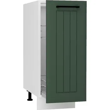 Kuchyňská skříňka Kuchyňská skříňka Irma D30 Cargo koš/zelená mat