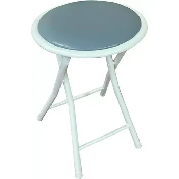 Jídelní židle Skladacia taburetka dr-9-702 Mateo 10891 šedá/bílý