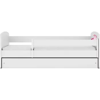 Ložnicová sestava Dětská postel Babydreams bílá 70x140 Jednorožec