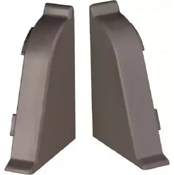 Kuchyňská pracovní deska Koncovka pravá pro lištu k pracovní desce BL44 přírodní dřevo 126