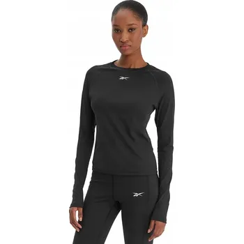 Dámské tričko Dámské tričko s dlouhým rukávem Reebok Long Sleeve Černé RK25604CCW S