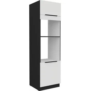 Kuchyňská skříňka Kuchyňská skříňka Aria WH/BL Anti Fingerprint 60DPM-210 2F