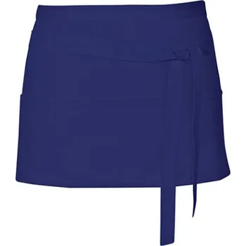 Pracovní zástěra Link Kitchen Wear Koktejlová zástěra X983 Navy -ca. Pantone 2766 60 x 30 cm