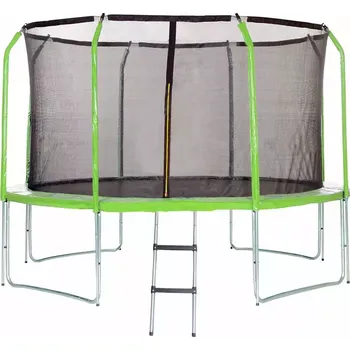 Trampolína Trampolína COMFORT 305cm zelená s žebříkem