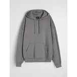 Sinsay - Mikina s kapucí s příměsí bavlny - šedá - 468HL-85X - 468HL-85X-2XL