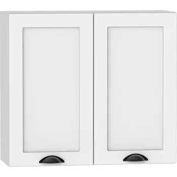 Kuchyňská Skříňka Adele W80su Alu bílý puntík/bílá