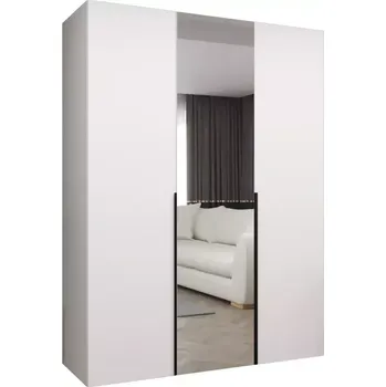 Předsíňová stěna Skříň Alicante II 150 bílá/černá