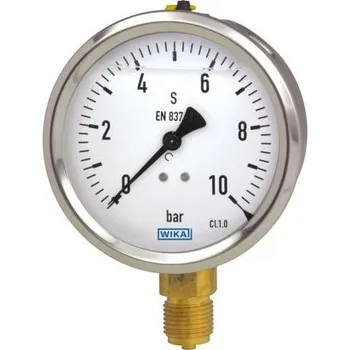 Kompresor Pressure Gauges 213.53.063 10 bar G1/8