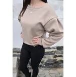 Kulišárny Mikina STRUCTURE WARM mocca VELIKOST: 40-42