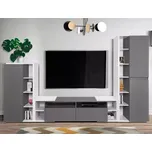 Obývací stěna Nova antracit/světle šedá+antracit